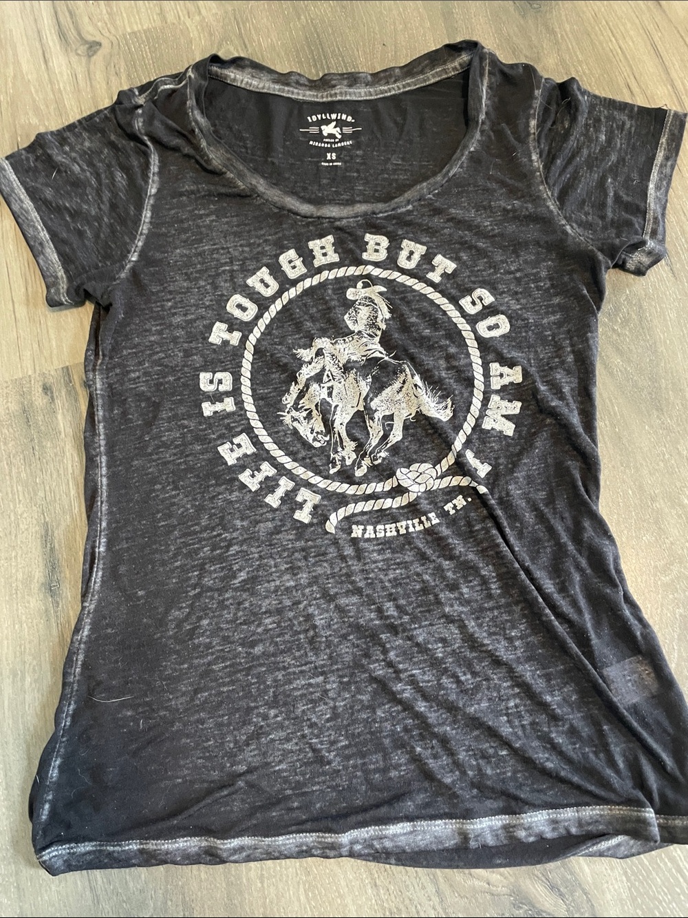 Westernwear “Life is Tough” Women’s Tee, Size XS